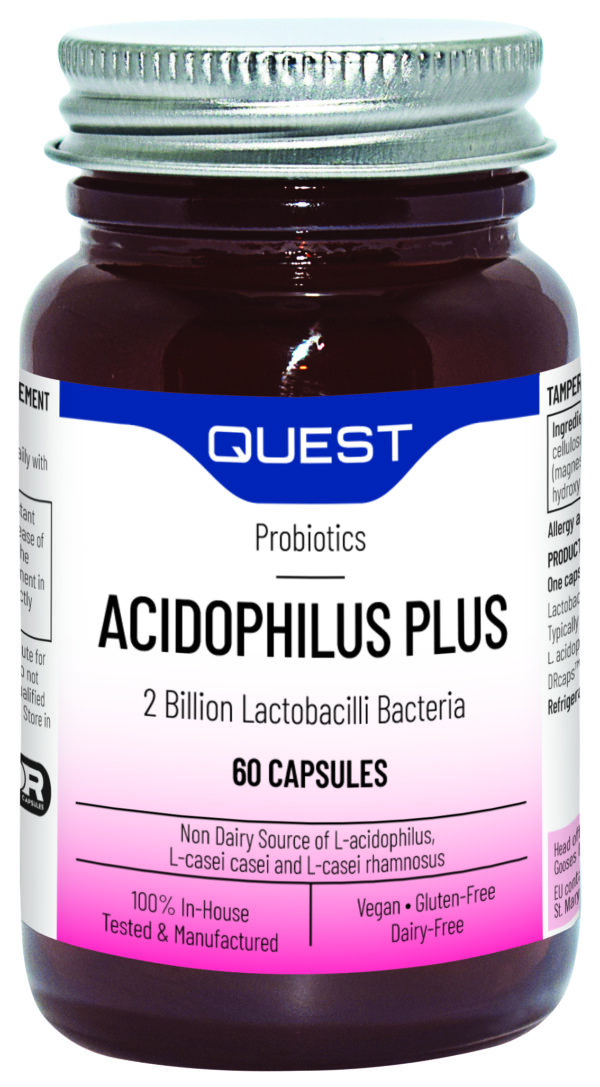 Quest Acidophilus Plus 60's  Bonus Pack 90's